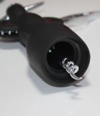 Paslanmaz Çelik Tirbuşon Açacak Siyah Şarap Açacağı thumbnail 3