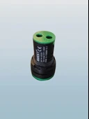 GWEST 24v-550v Voltmetreli YEŞİL Sinyal Lambası 220v Göstergeli 22mm - 3