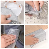 Çok Amaçlı Sihirli Tel Temizlik Bezi thumbnail 3