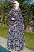 Hürrem Elbise Lacivert - 5