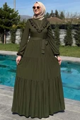 Jale Elbise Haki thumbnail 1
