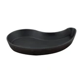 Lava Fajita Tabağı Damla Form Siyah Mat 10 X 20 Cm - 1