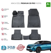 PEUGEOT 3008 HYBRİD ARACA ÖZEL 3D PASPAS 2024 2025 2026 thumbnail 1