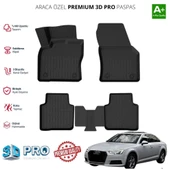 AUDİ A6 ARACA ÖZEL 3D PASPAS  2018 2019 2020 2021 thumbnail 1