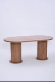Bohem Traverten Boyalı HighGloss MDF Yemek Masası 90*170 - 7