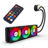 INCA 360mm ISS-03XN ARGB Sıvı Soğutmalı AM5-1700p İşlemci Fanı thumbnail 1