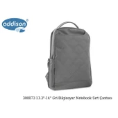 ADDISON 300873 13,3" Gri Sırt Çantası - 5