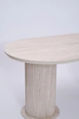 Bohem Traverten Boyalı HighGloss MDF Yemek Masası 90*170 - 2