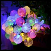 Solar Panelli 50 LED Gün Işığı Dekoratif Aydınlatma - 3