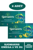 Sjomann's Omega-3 High 30 Çiğnenebilir Jel Tablet 2 Adet - 1