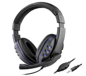 HADRON GM-001 Kablolu Oyuncu Kulak Üstü Kulaklık 3.5mm Jack Mikrofonlu - 1