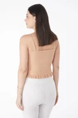 Yazlık triko crop - 2