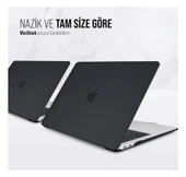 Macbook Pro 14.2 2021 Polikarbon Koruyucu Buzlu Kapak - 10