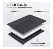 Macbook Pro 14.2 2021 Polikarbon Koruyucu Buzlu Kapak - 8