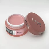 Runail Expert Protez Tırnak Jeli UV Gel Nude Pembe Bej 50Gr. 111 - 3