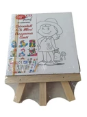 şövaleli 6'lı mini boyama seti - 1