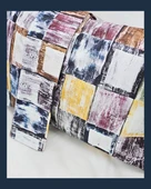 Patchwork Dijital Suluboya Desenli Yastık Kılıfı | 2 Adet | 50 x 70 - 3