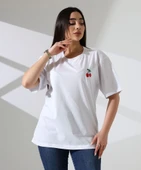 Kiraz işlemeli tişört - 2