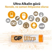 GP Ultra Alkalin AAA Boy İnce Pil 1.5V 1 Adet - 2