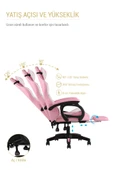 Fashcolle Dynamic Pink Masajlı Oyuncu Koltuğu - 6
