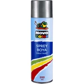 Nova Color Sprey Boya Gümüş 200 ml - 2 adet - 1