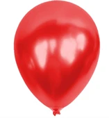 As Balon Metalik Balon 100Lü Kırmızı - 1