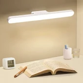 Usb Şarjlı Mıknatıslı Kablosuz Mutfak Tezgah Altı Dolap İçi Kabin Led Aydınlatma Lambası 3 Renk - 2