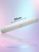 Sensörlü Usb Şarjlı Mıknatıslı Kablosuz Mutfak Tezgah Altı Dolap İçi Led Aydınlatma Lambas 3 Renk - 4