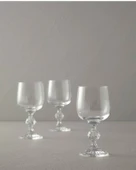 English Home Glossy Kristalin 3'lü Bardak 230 ml Şeffaf - 1