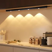 30cm Harekete Duyarlı Led Sensörlü Usb Şarjlı,Mutfak Cabinet Tezgah Üstü Usb Şarjlı Led - 3