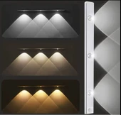 30cm Harekete Duyarlı Led Sensörlü Usb Şarjlı,Mutfak Cabinet Tezgah Üstü Usb Şarjlı Led - 3