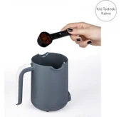 Homend Pottoman 1830H Bulut Kremi Türk Kahve Makinesi - 5
