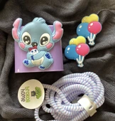 iPhone 18W/20W Uyumlu Şarj Kılıfı, Şarj Kablosu Örme Aparatı, Kablo Koruyucu Aparatı,Sevimli - 1