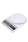 Dijital Hassas Mutfak Terazisi 10 Kg Lcd Ekranlı Yemek Tartısı 1 gr Hassas Dara Ölçüm Terazi Pilli - 2