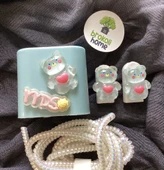 iPhone 18W/20W Uyumlu Şarj Kılıfı, Şarj Kablosu Örme Aparatı, Kablo Koruyucu Aparatı,M.Ayıcıklı - 3