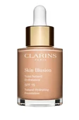 Clarins Skin Illusion SPF 15 - Nemlendirici Doğal Fondöten 109 Wheat 30 ml - 1