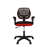 Türksit Gökkuşağı File Çalışma Koltuk Kırmızı - 1