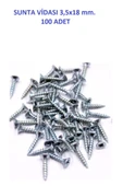 SUNTA VİDASI 3,5x18 mm. 100 ADET - 1