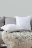 2 Adet Kırlent Iç Yastık Ekstra Dolgun 350GR Koltuk Yastığı Balkon Bahçe Aksesuar Yastığı  45x45 - 2