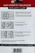 Kapı Emniyet Kelepçesi - Tüm Kapılar Için - 2