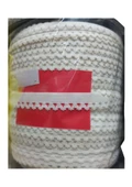 Çamaşır Lastiği Dantelli 1 cm 75 Metre 1 Top Beyaz 2. Model - 1