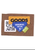 Aplike Ütü İle Yapışan Goods Yazılı Arma 4x4 cm - 1