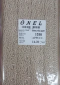 Dantel Polyester Sanal Tül Bant Cappucino 14,30 Metre En 6 cm ON-1538-C - 1