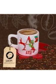 Lion Baskı ve Organizasyon  Kişiye özel noel temalı harf baskılı fincan - 1