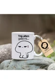 Lion Baskı ve Organizasyon  Trip attım geldimi baskılı kupa - 1