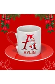 Lion Baskı ve Organizasyon  Noel Temalı Harf Baskılı Fincan 1 Adet - 2