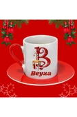 Lion Baskı ve Organizasyon  Yılbaşı Noel Temalı Türk Kahvesi Fincanı - 1