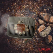 Lava Döküm Dikdörtgen Mangal Izgara Set Döküm Demir Yekpare Çift Kulplu Ölçü 36x45cm. Turuncu - 8