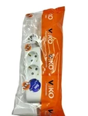 Viko Multi-Let VM35 3lü 5mt Topraklı Kablolu | (90113305) - 2