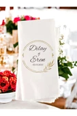 Camellia Boutique  Kişiye Özel Sade Söz, Nişan, Düğün Temalı Baskılı Peçete 20’li - 1